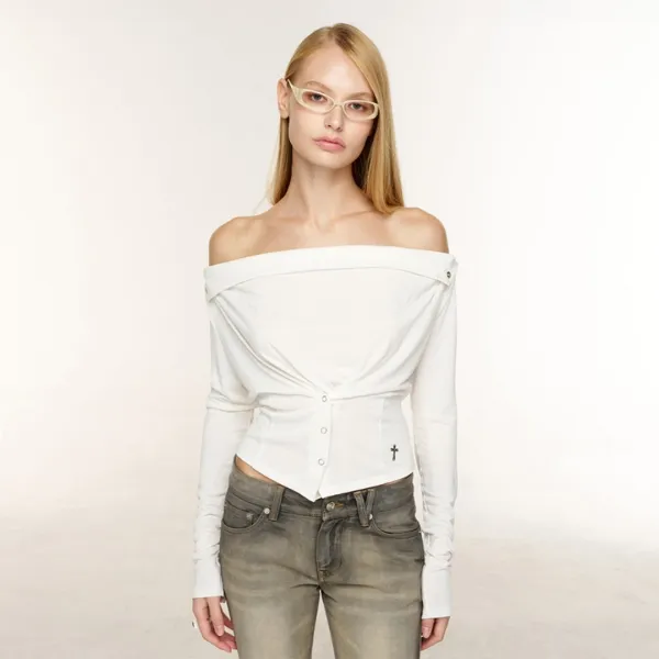 ÉCRU COWL TOP (IVORY)