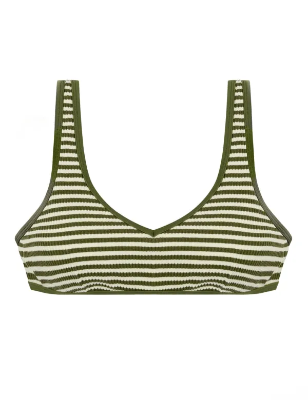 MORIN BIKINI TOP_KHAKI