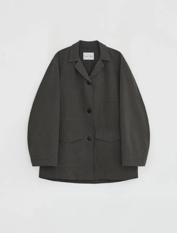 FRENCH WORK JACKET [CHARCOAL]