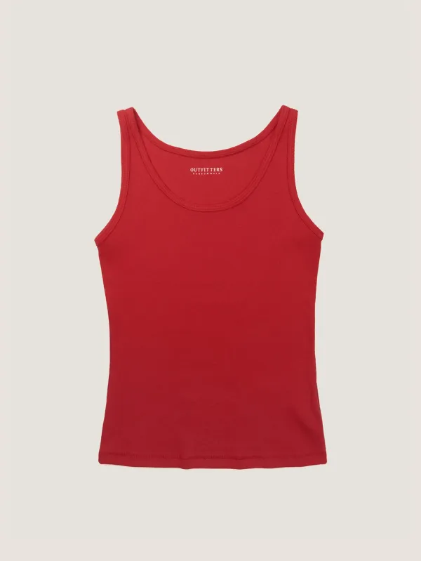 SOFT STRETCH SLEEVELESS [ Rouge ] 1st Reorder