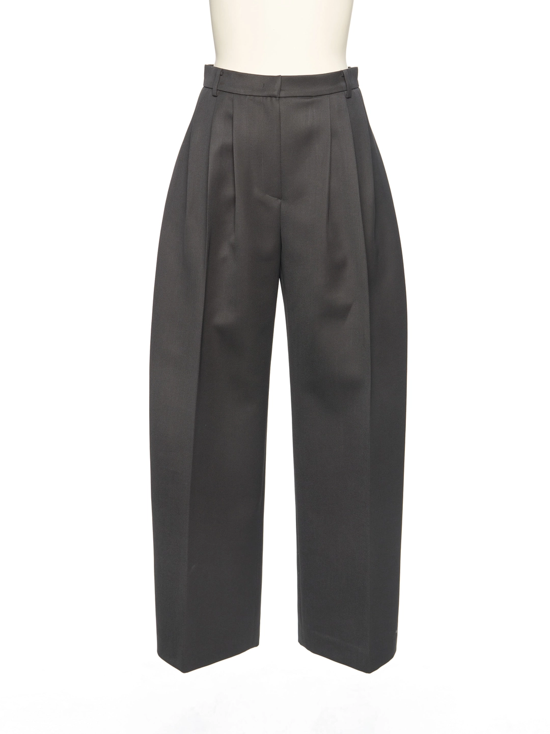 푸쉬버튼 PF26 GRAY PLEATED LOOSE-FIT PANTS 상품 이미지 2