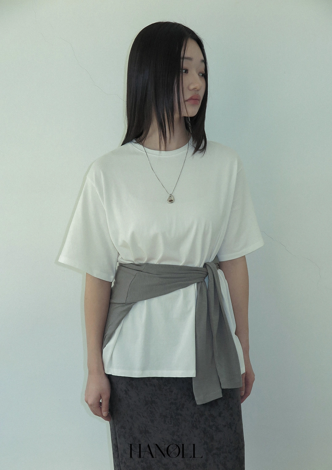 한올 Off Tee (White) 상품 이미지 2