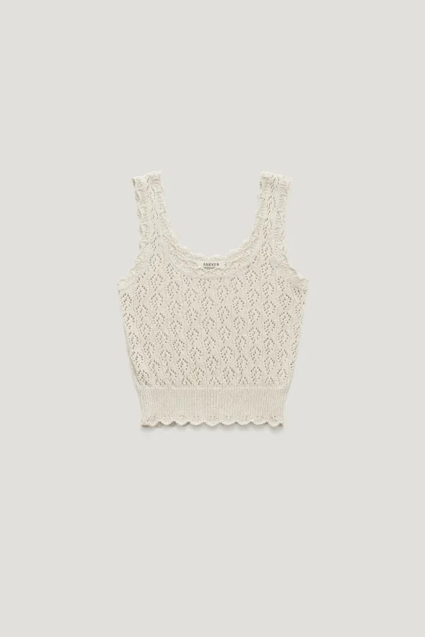 SCOTCH LINEN BUSTIER_IVORY / ₩104,000