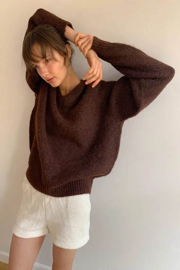 Veil Knit / Brown