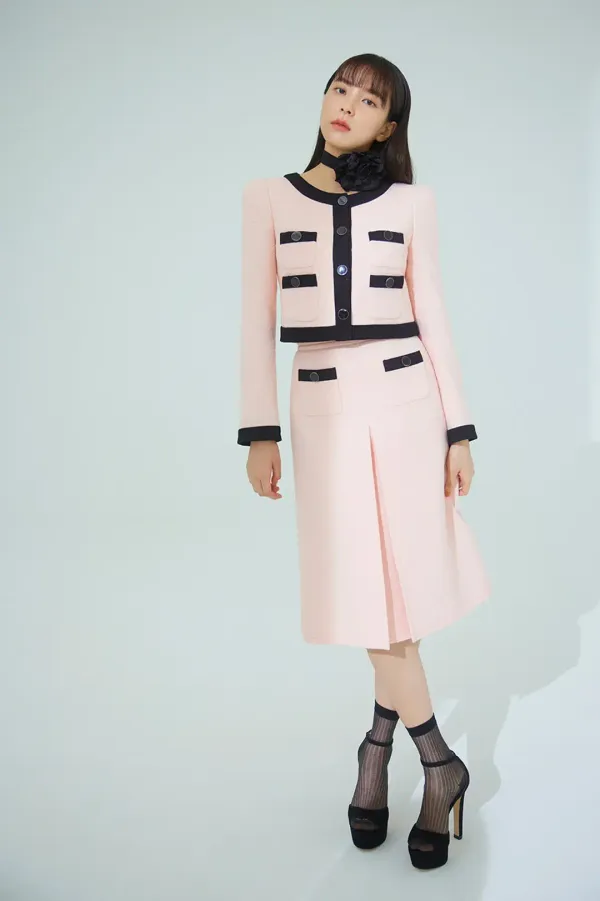 NO.13 SKIRT - PINK