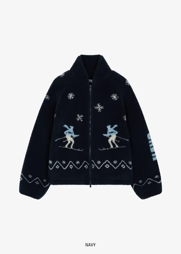 TINTA FLEECE JACKET [2COLOR]