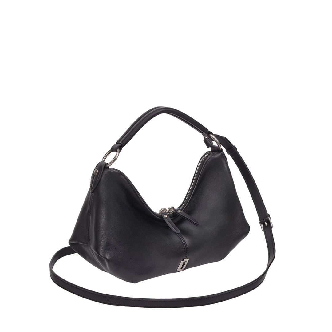 분크 Halfmoon Attache Shoulder S (하프문 아타쉬 숄더 스몰) Black 상품 이미지 1