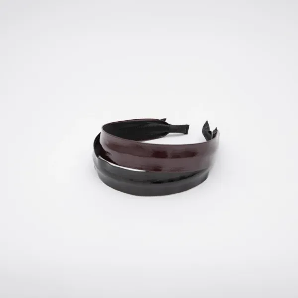 (HC-0056)GLOSS PATENT HAIR BAND