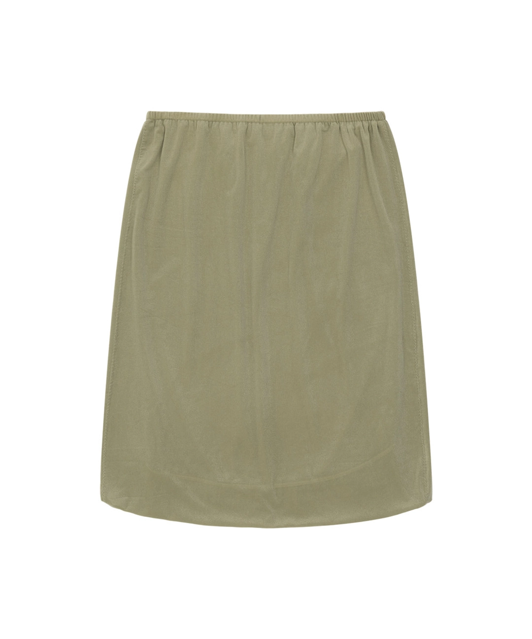 반원 아뜰리에 P3330 벨루어 미디 스커트_Olive green 상품 이미지 1