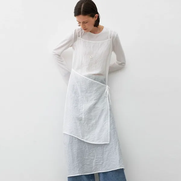 (OP-6305)LINDA STRING SHEER LAYERED DRESS
