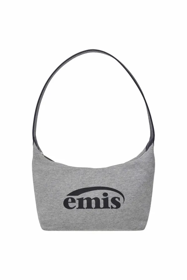 JERSEY HOBO BAG-GRAY