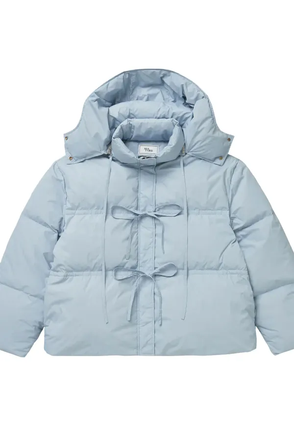 STRAP DOWN JACKET / SKYBLUE