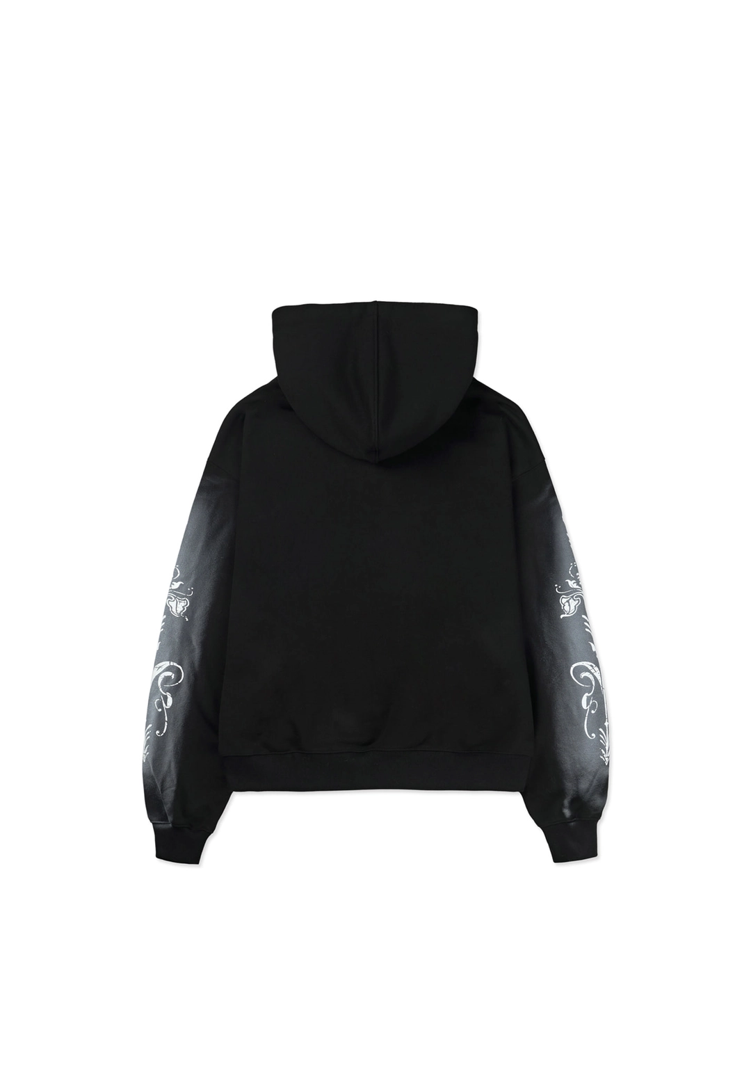 힐다 [Limited.ver] Smog Motif Zip-Up Hoodie [Black] 상품 이미지 2