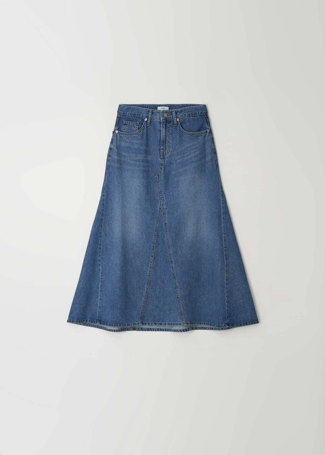 더라이 Flare Denim Skirt(Blue) 상품 이미지 2