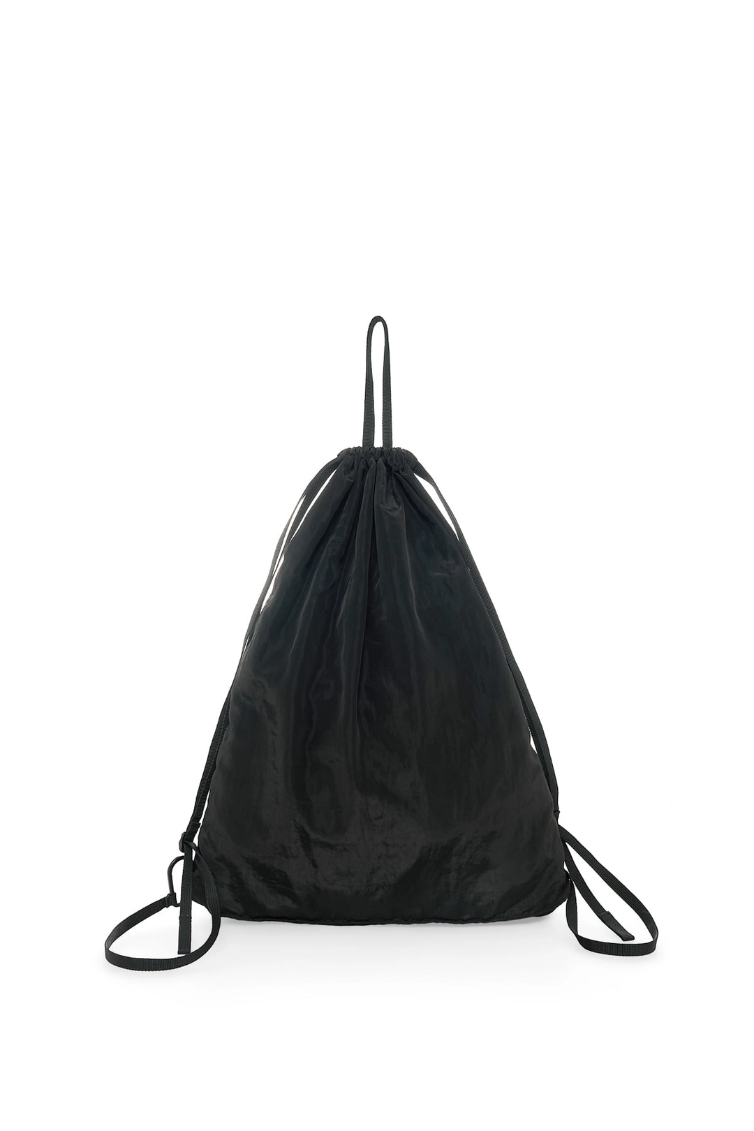 마뗑킴 PACKABLE STRING BAG IN BLACK 상품 이미지 1
