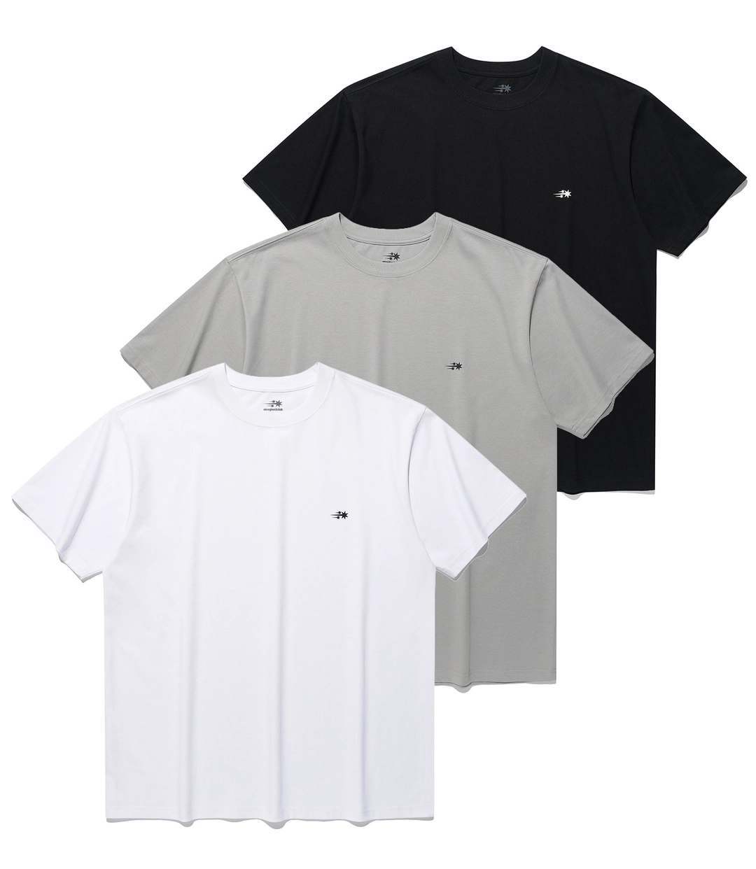 나이스고스트클럽 [2pack]3star symbols tee 상품 이미지 1
