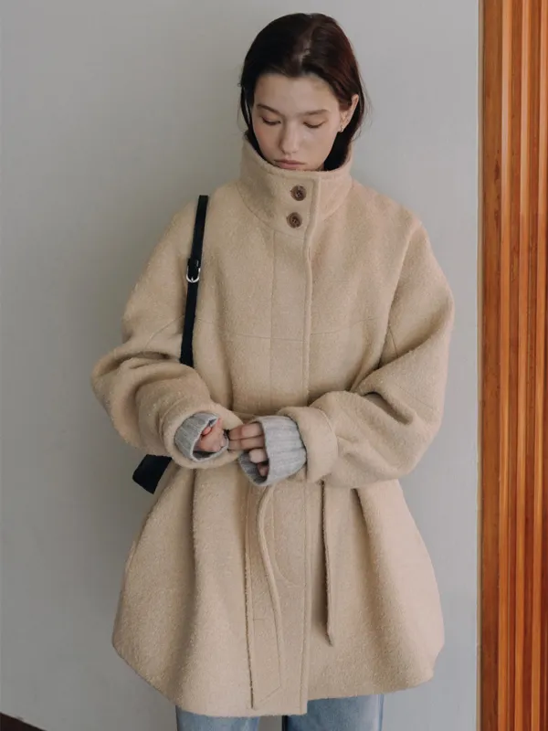 Teddy Half Coat_3Color [Ivory 9/22 예약배송]
