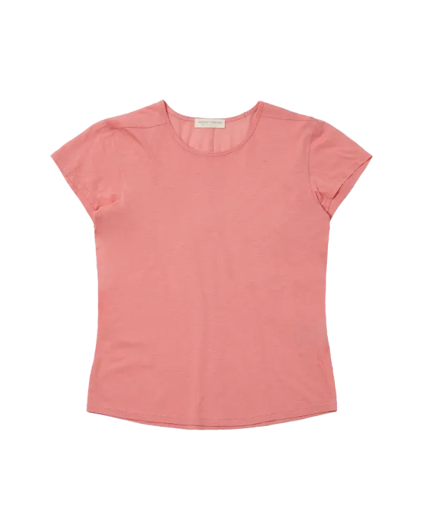 25 rhea slim t-shirt (coral)