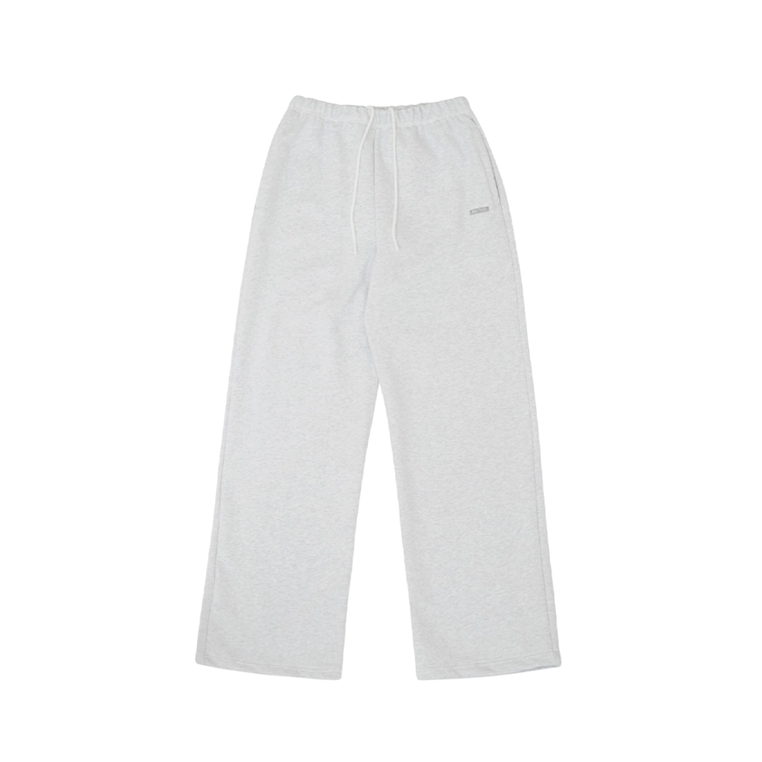 피브비 Square Logo Sweatpants (snow grey) 상품 이미지 1