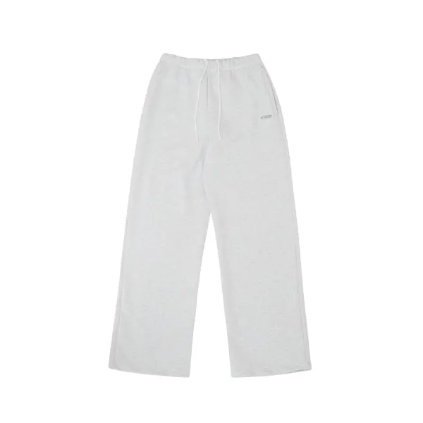 Square Logo Sweatpants (snow grey)