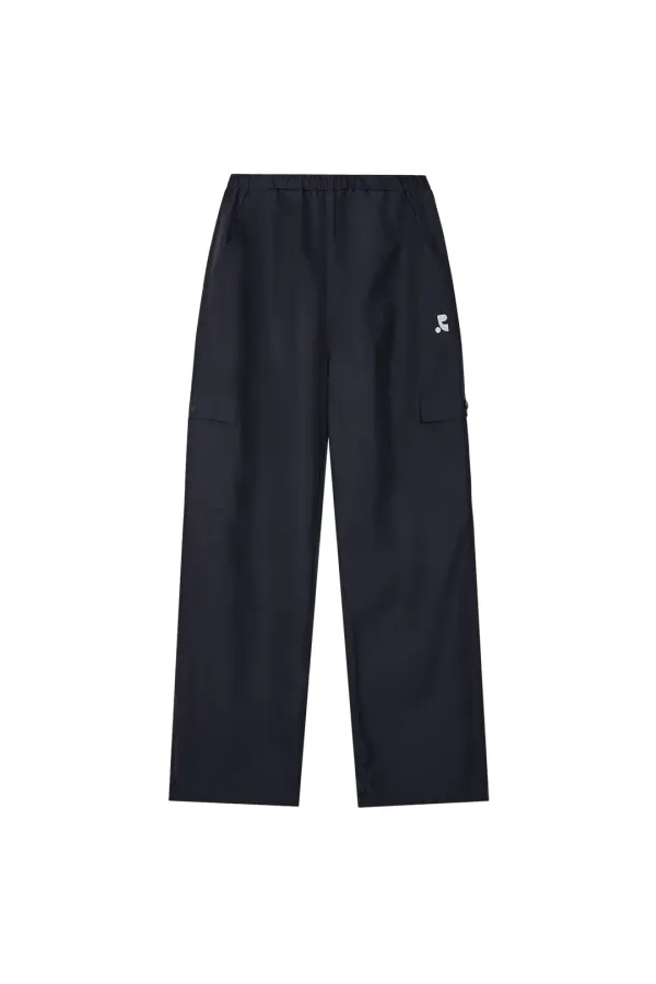 WIDE CARGO PANTS - DARK NAVY