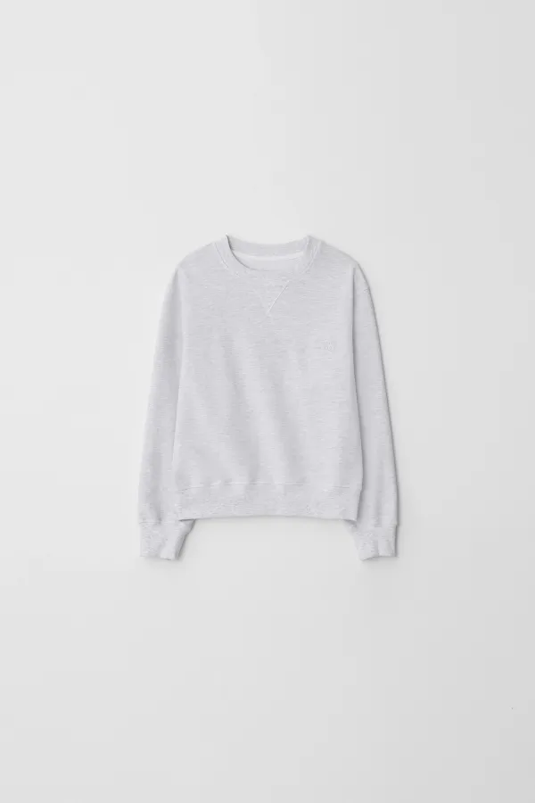 Embossed Logo Sweatshirt (light gray)