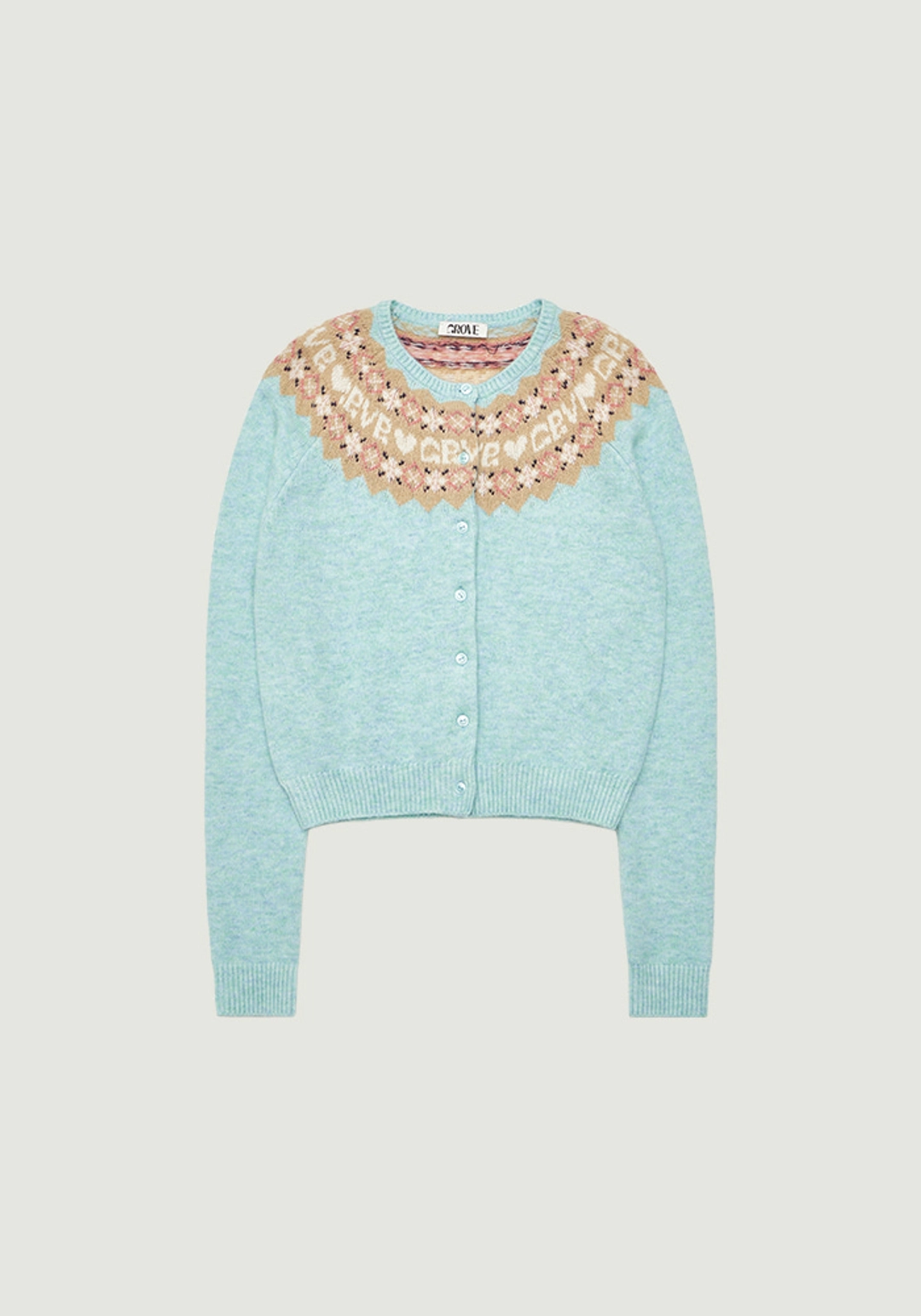 그로브 BONA NORDIC KNIT CARDIGAN 상품 이미지 3