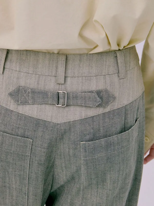 26 Classic Tuck Pants_Beige