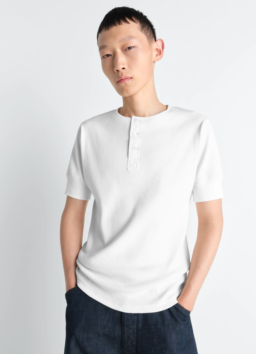 르메르 RIB HENLEY TOP IN JERSEY 상품 이미지 1
