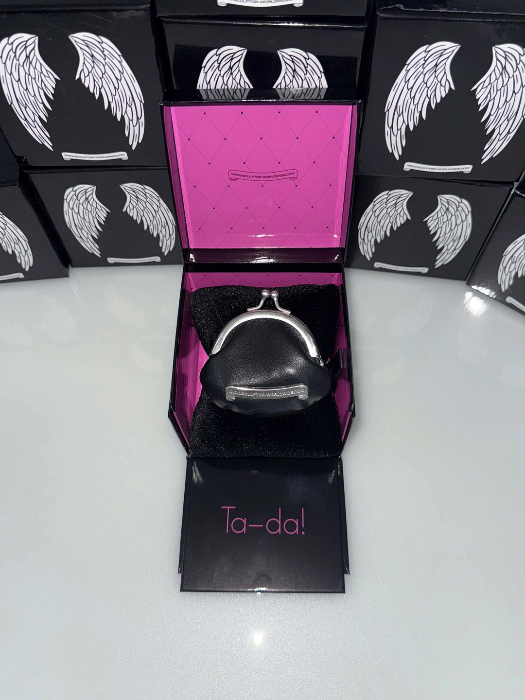 스컬프터 I Shell Coin Purse Matte Black 상품 이미지 1