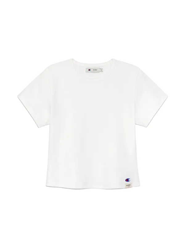 GLOWNY x Champion G BABY TEE (WHITE)