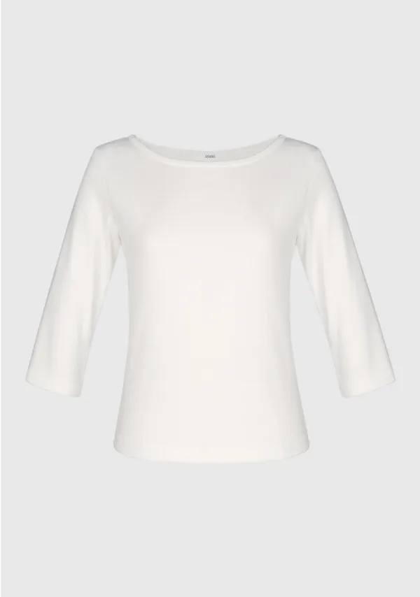 4th) Noir Classic 3/4 Silket Top Set (2pcs)