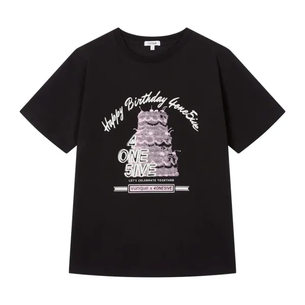 [아울렛] 415 HBD T-shirt (415 HBD 티셔츠) Black
