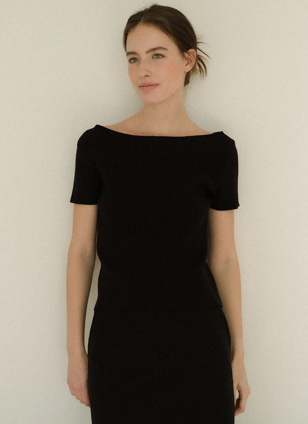 르닐 Niko Ribbed Knit (Black) 상품 이미지 2