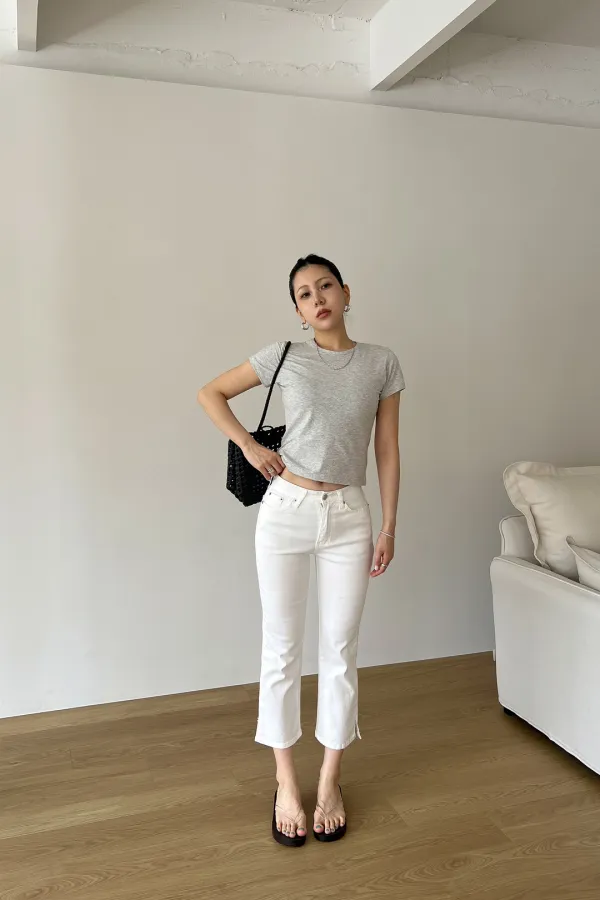 Rove Ankle Pants (white)