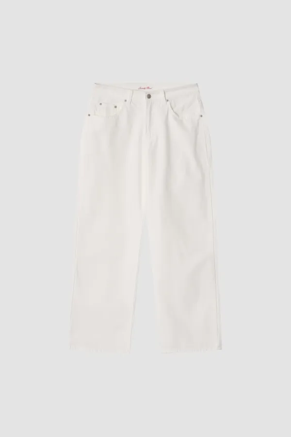 2nd) Veno White Denim Pants