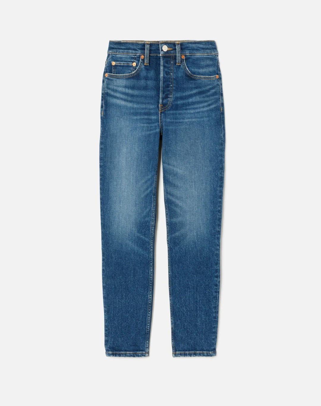 리던 Comfort Stretch High Rise Ankle Crop - Royal Fade 상품 이미지 1