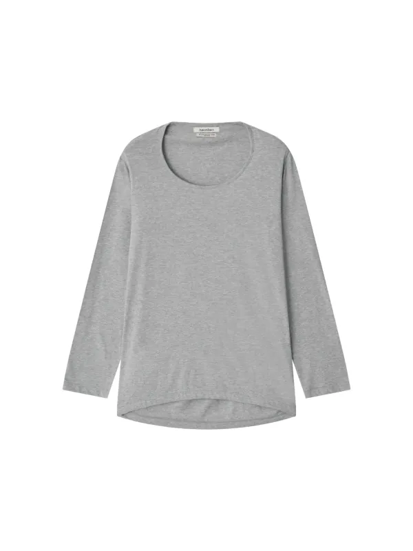 Fluid O-Neck - Grey