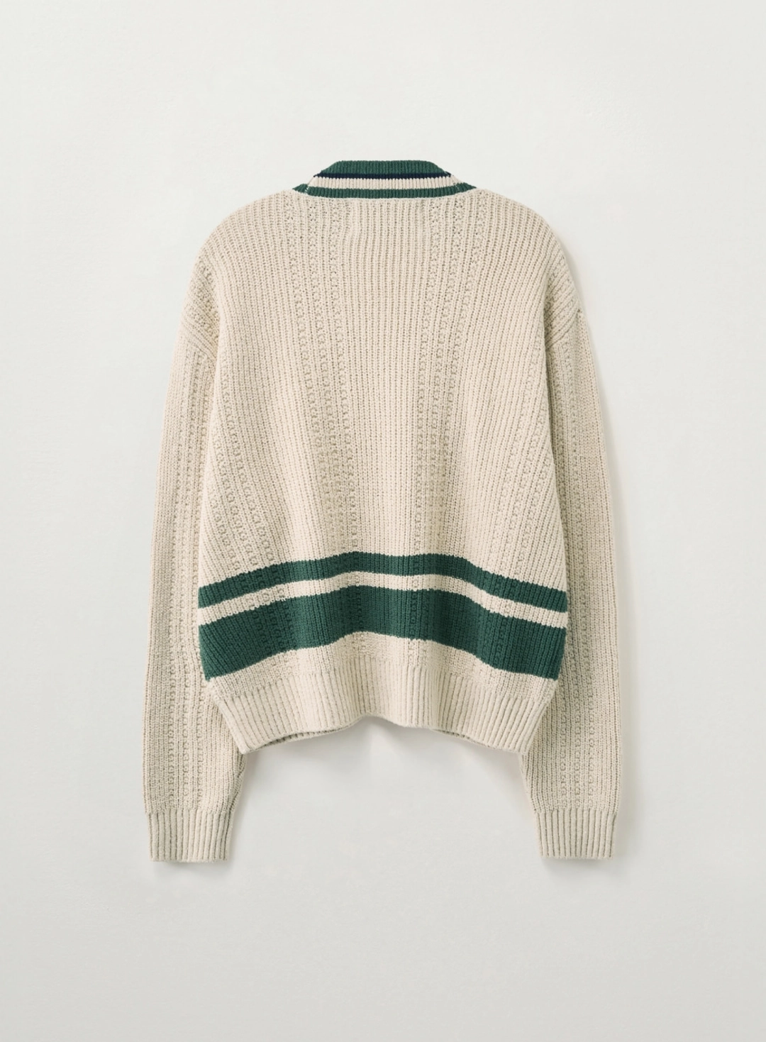 세터 Faro Stripe Cardigan - Cream 상품 이미지 2