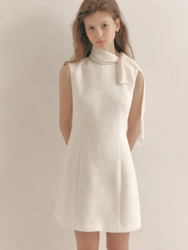 Scarf Bustier Dress(2color)