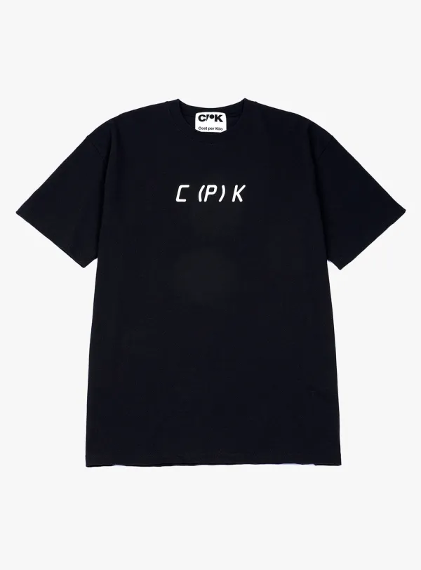 MORSE CODE TEE - BLACK