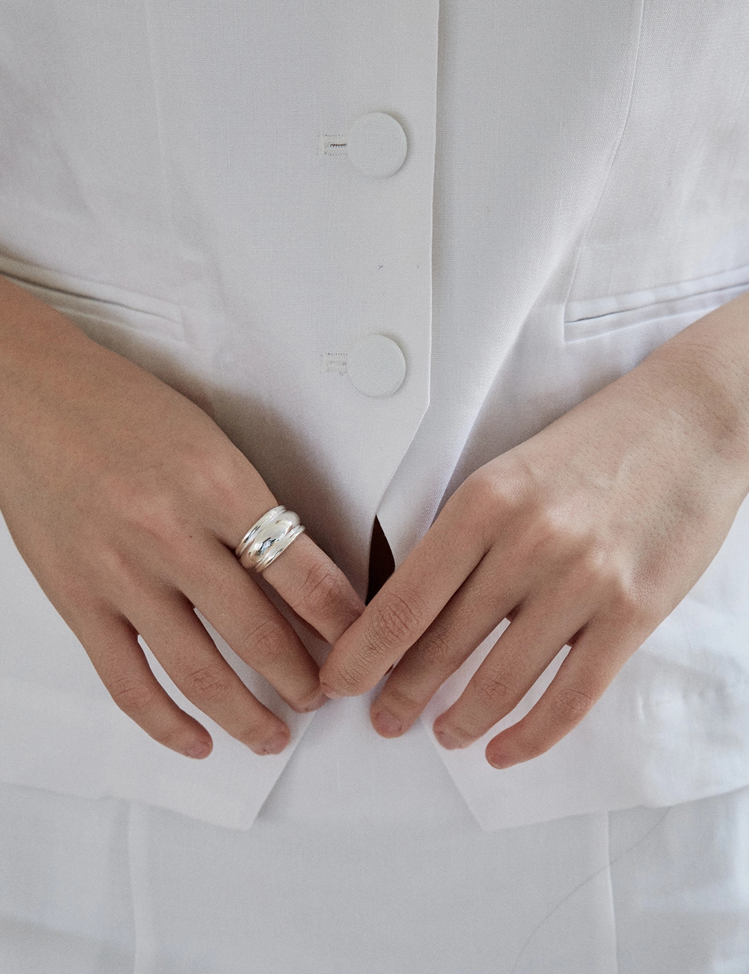 에뜨리브 Bold Line Open Ring 상품 이미지 2