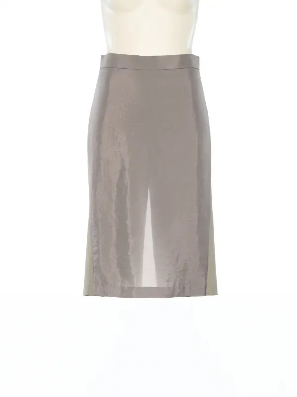PS25 GRAY HYBRID SHEER SKORTS