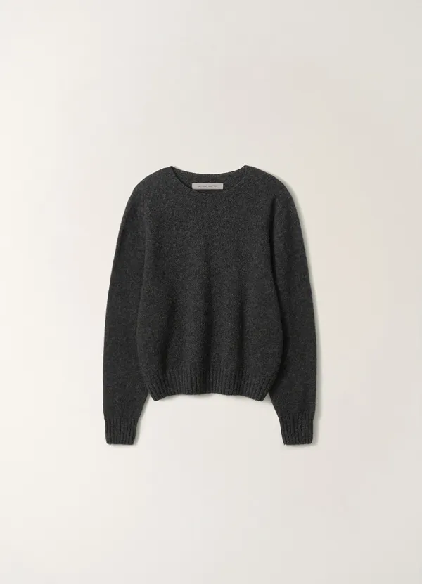 2ND / Kiri brushed wool pullover (Charcoal)