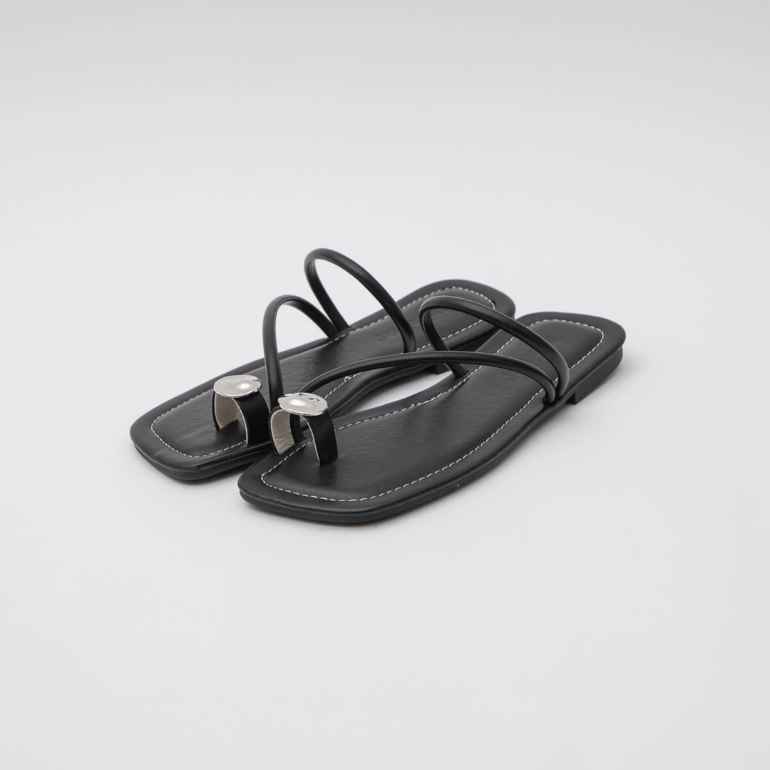 아뜰리에 나인 (SH-3427)SILVER BALL FLAT SANDAL 상품 이미지 2