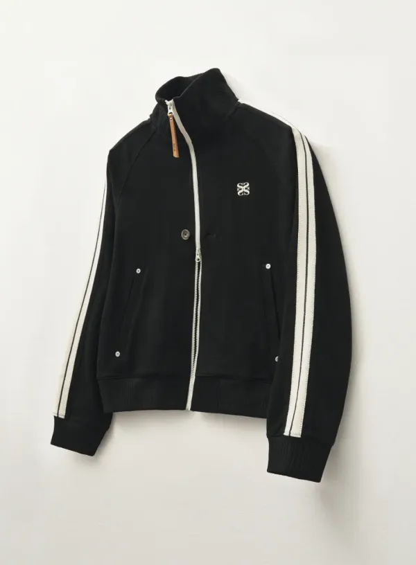 Lawton All Day Track Zip-Up Jacket - Caviar Black