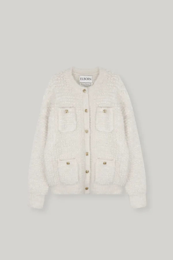 Yvonne Wool Knit Cardigan