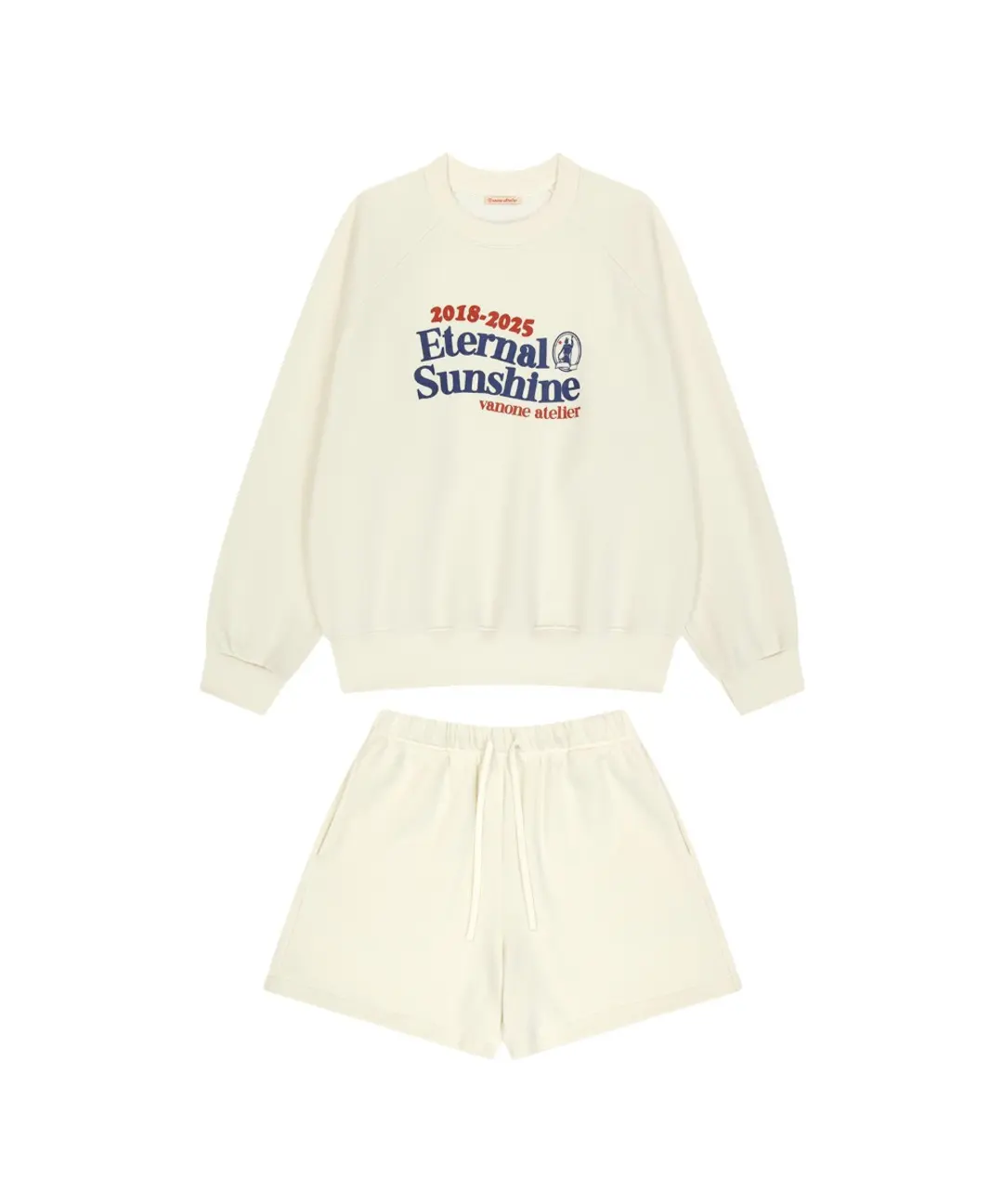 반원 아뜰리에 [세트] Eternal sunshine 스웨트 셋업_Cream 상품 이미지 3