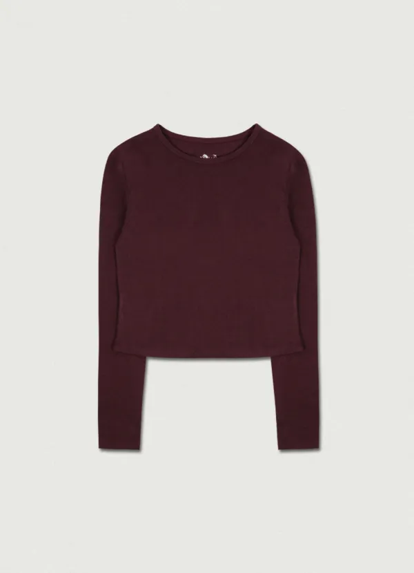 Baby Long Sleeve Tee [burgundy]