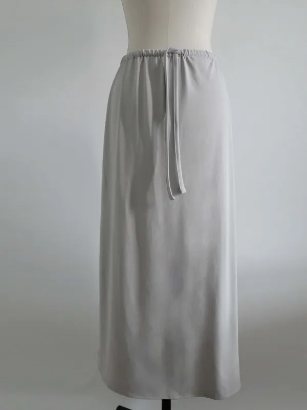 Cecily Maxi Skirt (light gray)